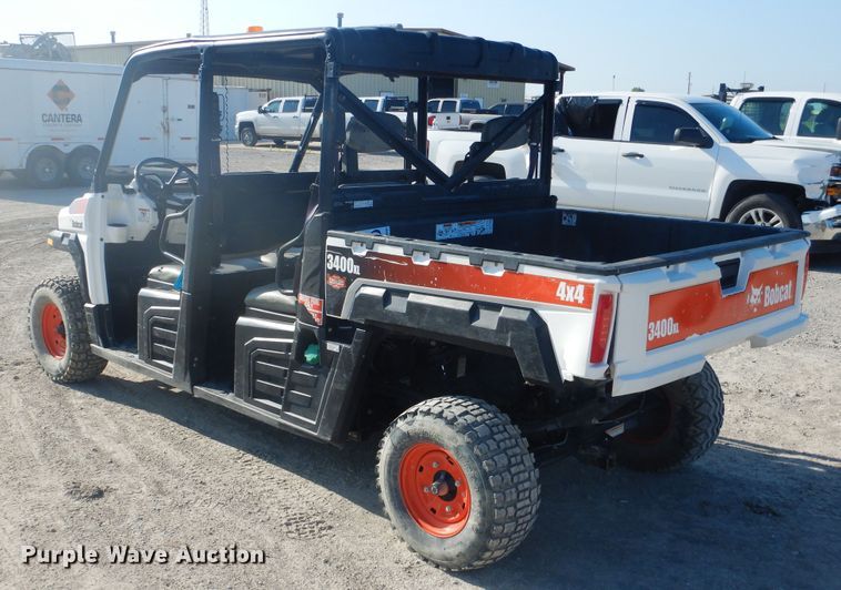 image for item DE3997 2015 Bobcat 3400XL utility vehicle
