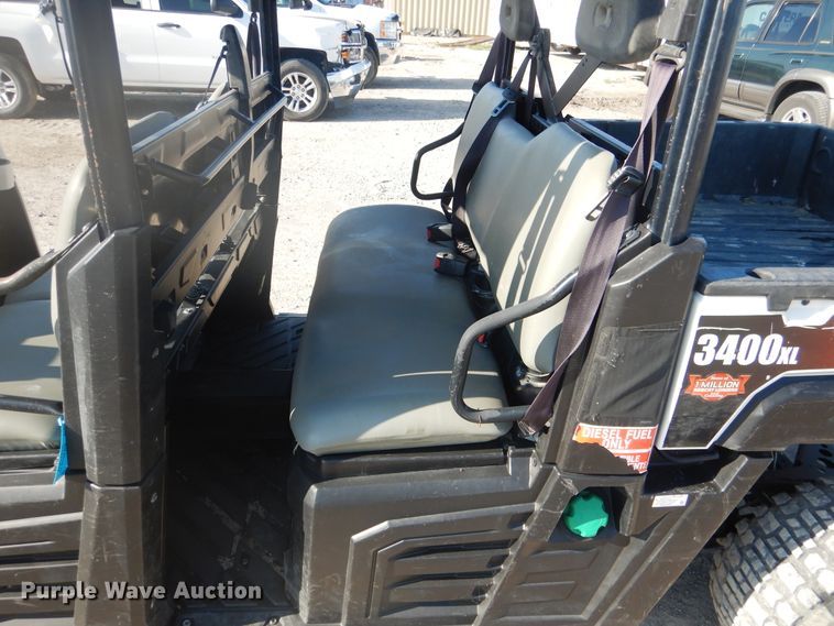 image for item DE3997 2015 Bobcat 3400XL utility vehicle