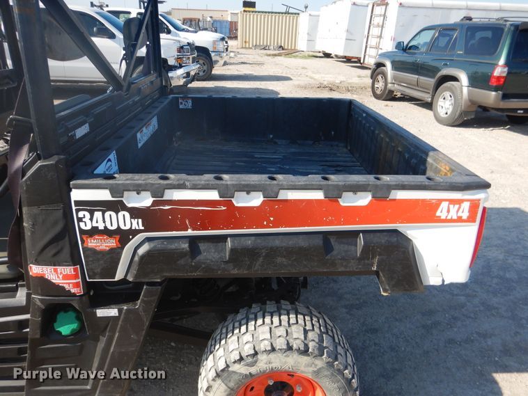 image for item DE3997 2015 Bobcat 3400XL utility vehicle