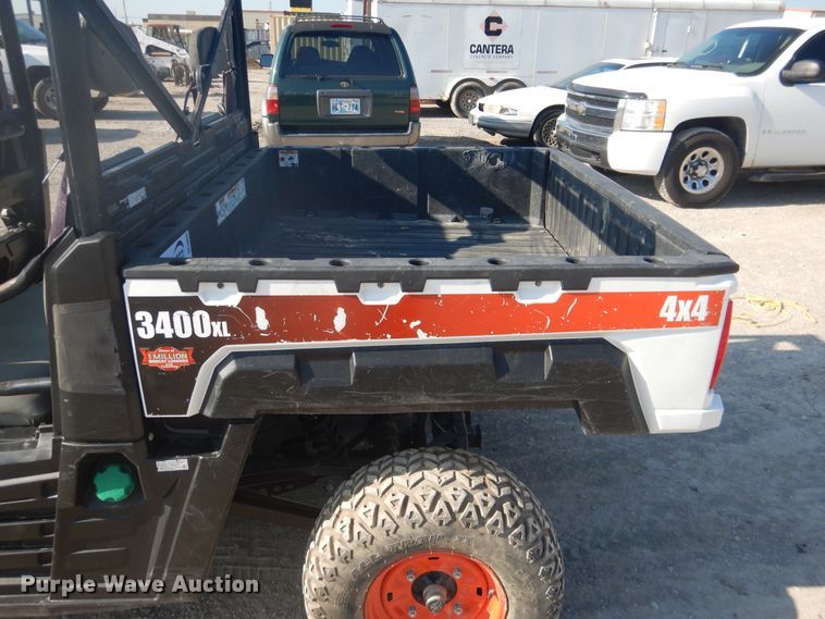 image for item DE4000 2015 Bobcat 3400XL utility vehicle
