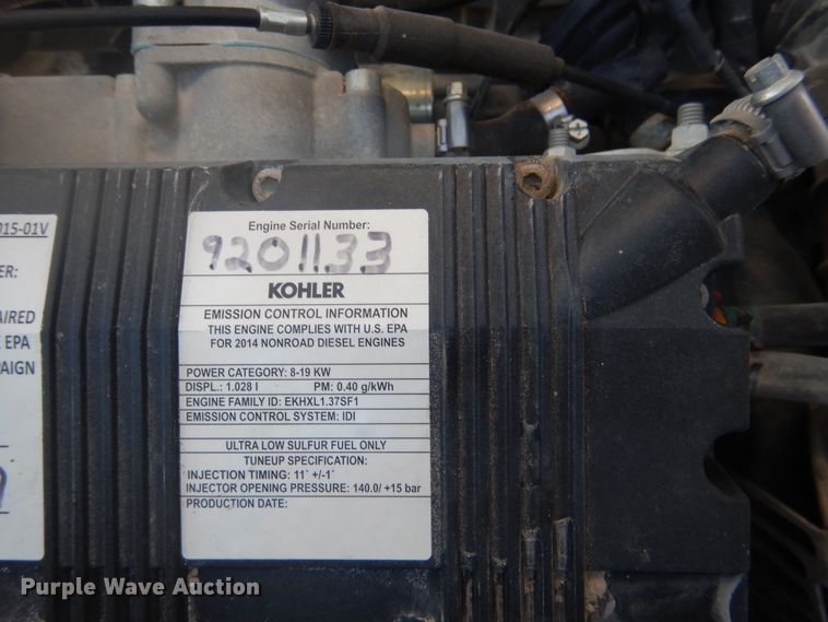 image for item DE4000 2015 Bobcat 3400XL utility vehicle