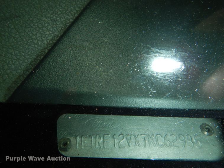 image for item DE4085 2007 Ford F150 XLT pickup truck