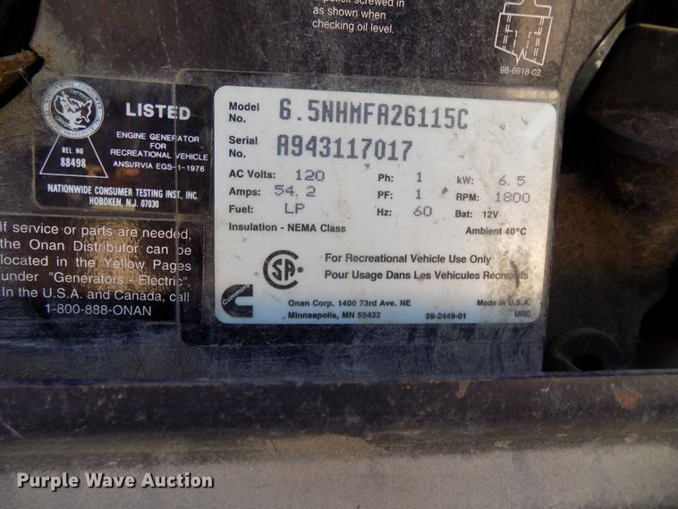 image for item DE7753 1994 Winnebago Vector RV