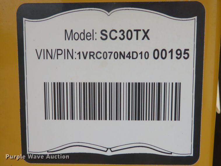 image for item DE8236 2013 Vermeer SC30TX stump grinder