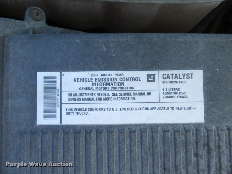 image for item DE8268 2007 Cadillac Escalade SUV