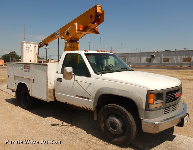 image for item DF6614 1994 GMC Sierra C3500HD bucket truck