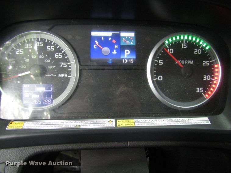 image for item DG1381 2012 Hino 268 box truck