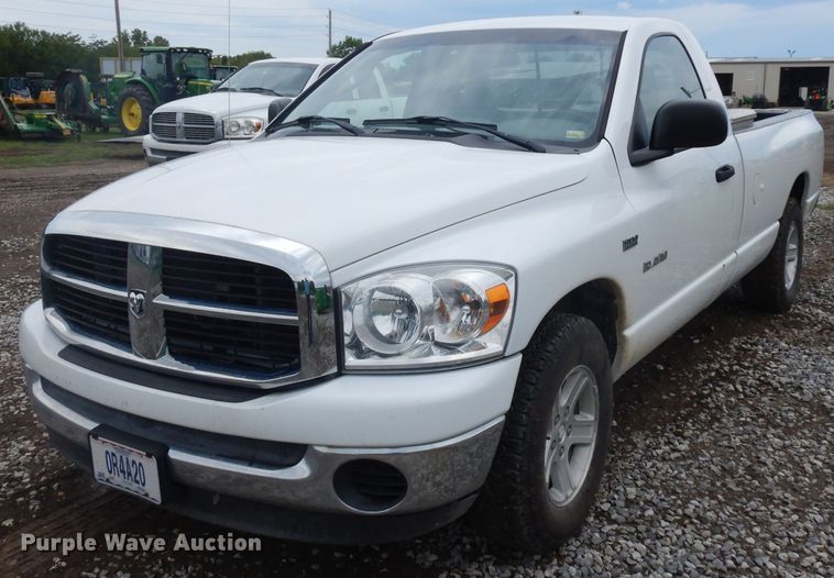 image for item DH0326 2008 Dodge Ram 1500 pickup truck