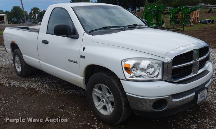 image for item DH0326 2008 Dodge Ram 1500 pickup truck