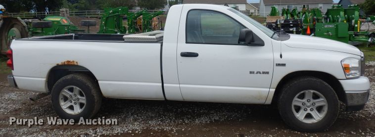 image for item DH0326 2008 Dodge Ram 1500 pickup truck