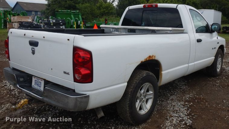 image for item DH0326 2008 Dodge Ram 1500 pickup truck