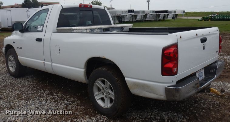 image for item DH0326 2008 Dodge Ram 1500 pickup truck