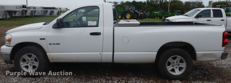 image for item DH0326 2008 Dodge Ram 1500 pickup truck