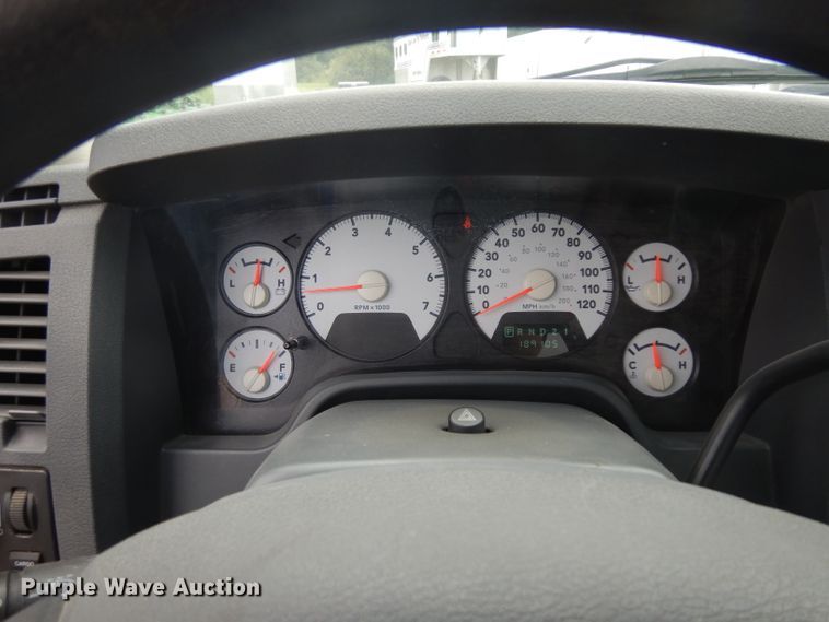 image for item DH0326 2008 Dodge Ram 1500 pickup truck