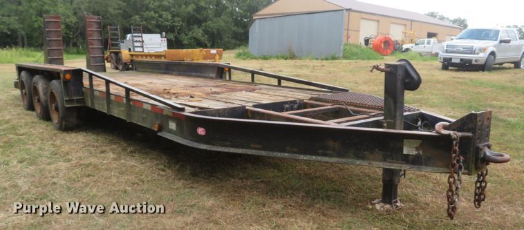 image for item DH1506 2007 Belshe BF9T equipment trailer
