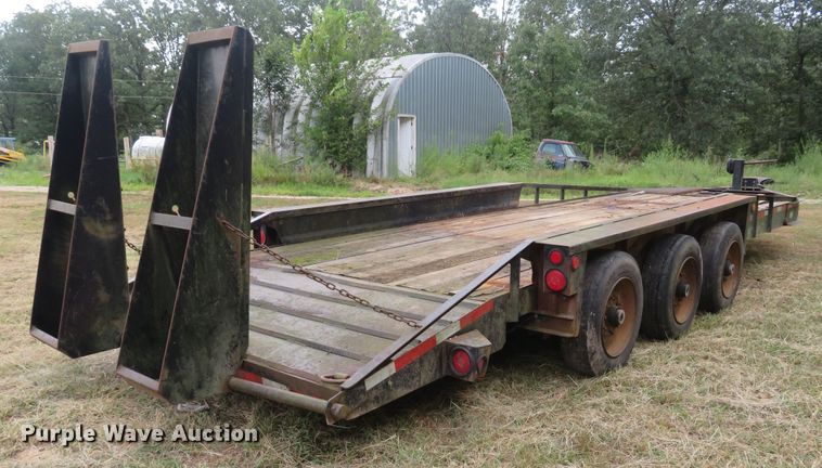 image for item DH1506 2007 Belshe BF9T equipment trailer