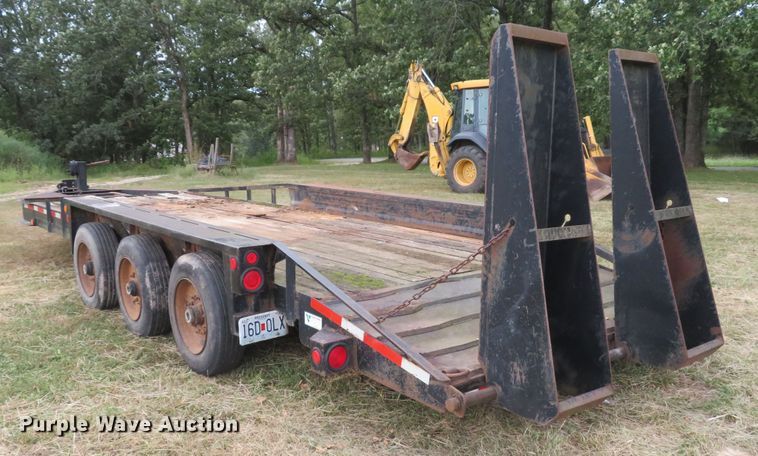 image for item DH1506 2007 Belshe BF9T equipment trailer