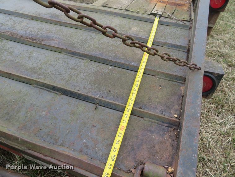 image for item DH1506 2007 Belshe BF9T equipment trailer