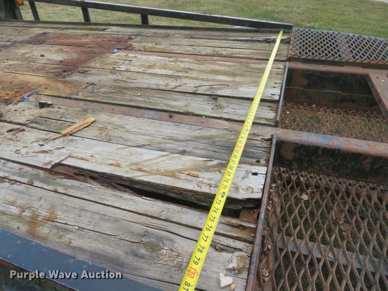 image for item DH1506 2007 Belshe BF9T equipment trailer