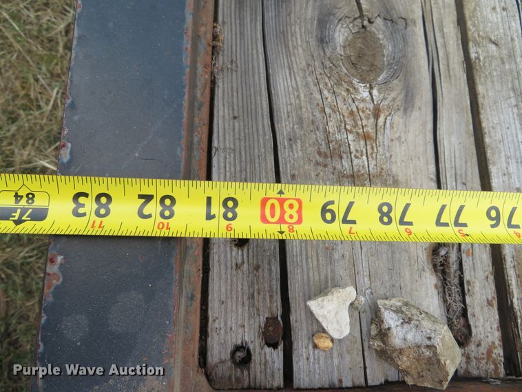 image for item DH1506 2007 Belshe BF9T equipment trailer