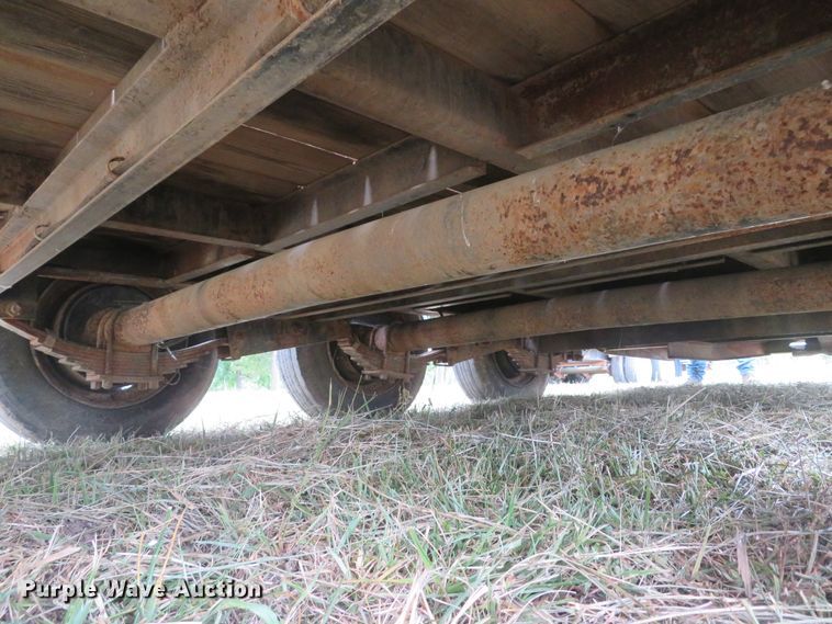 image for item DH1506 2007 Belshe BF9T equipment trailer