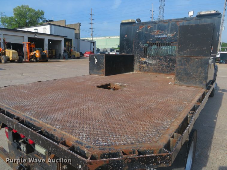 image for item DH1509 2011 Ford F450 Super Duty XL Crew Cab flatbed truck