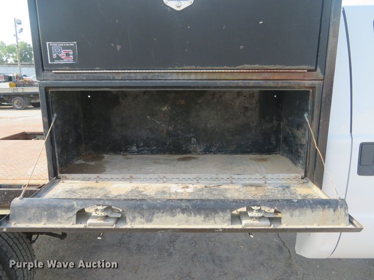 image for item DH1509 2011 Ford F450 Super Duty XL Crew Cab flatbed truck