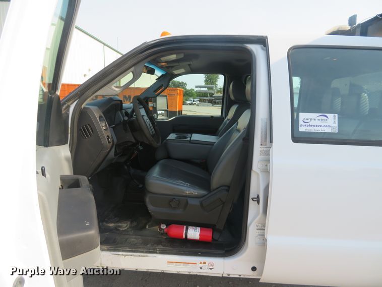 image for item DH1509 2011 Ford F450 Super Duty XL Crew Cab flatbed truck