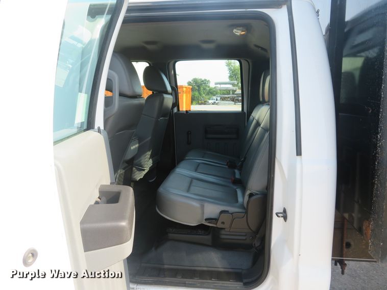 image for item DH1509 2011 Ford F450 Super Duty XL Crew Cab flatbed truck