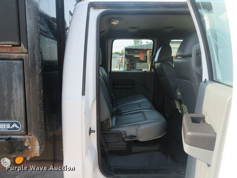 image for item DH1509 2011 Ford F450 Super Duty XL Crew Cab flatbed truck