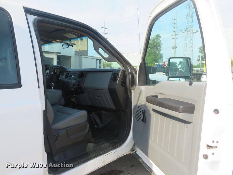 image for item DH1509 2011 Ford F450 Super Duty XL Crew Cab flatbed truck