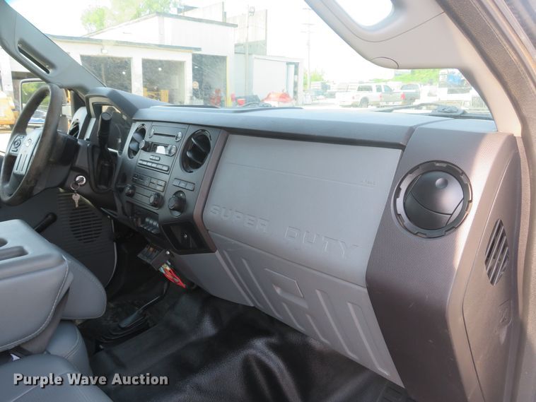 image for item DH1509 2011 Ford F450 Super Duty XL Crew Cab flatbed truck