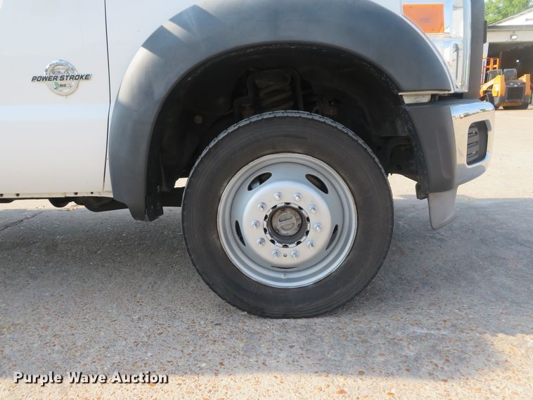 image for item DH1509 2011 Ford F450 Super Duty XL Crew Cab flatbed truck