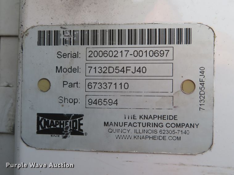 image for item DH1510 2005 Ford F450 Super Duty XL utility bed truck