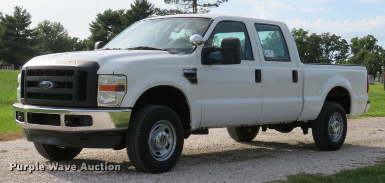 image for item DH1515 2010 Ford F250 Super Duty XL Crew Cab pickup truck