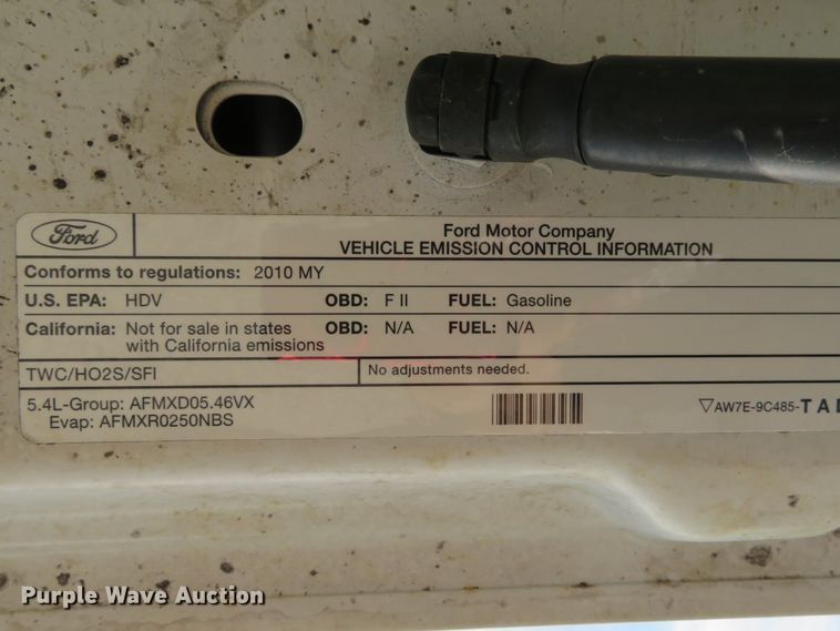 image for item DH1515 2010 Ford F250 Super Duty XL Crew Cab pickup truck