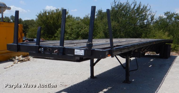 image for item DH5262 1998 Transcraft TL2000 flatbed trailer