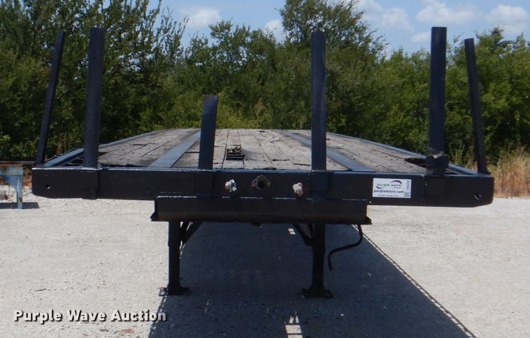 image for item DH5262 1998 Transcraft TL2000 flatbed trailer