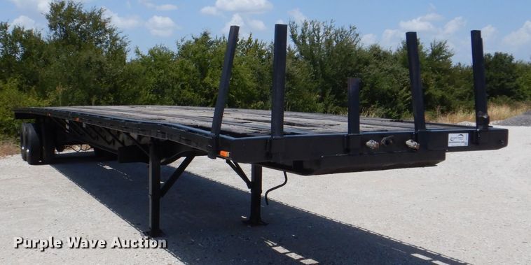 image for item DH5262 1998 Transcraft TL2000 flatbed trailer