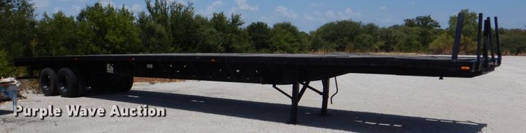 image for item DH5262 1998 Transcraft TL2000 flatbed trailer
