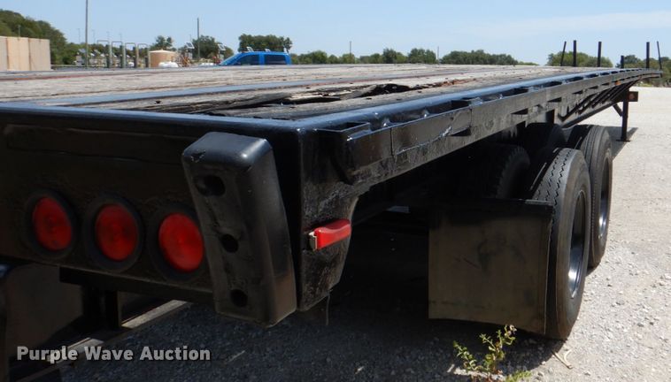 image for item DH5262 1998 Transcraft TL2000 flatbed trailer