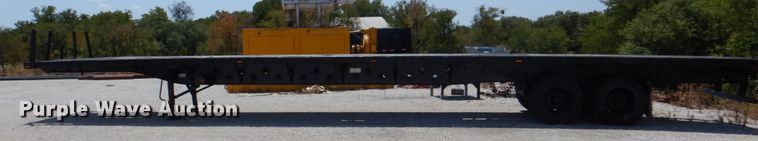image for item DH5262 1998 Transcraft TL2000 flatbed trailer