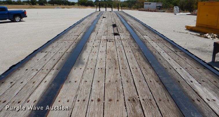 image for item DH5262 1998 Transcraft TL2000 flatbed trailer