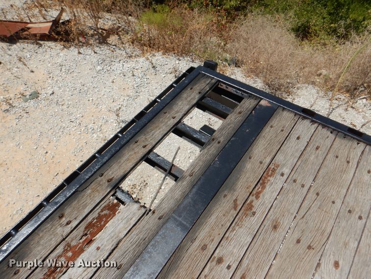 image for item DH5262 1998 Transcraft TL2000 flatbed trailer