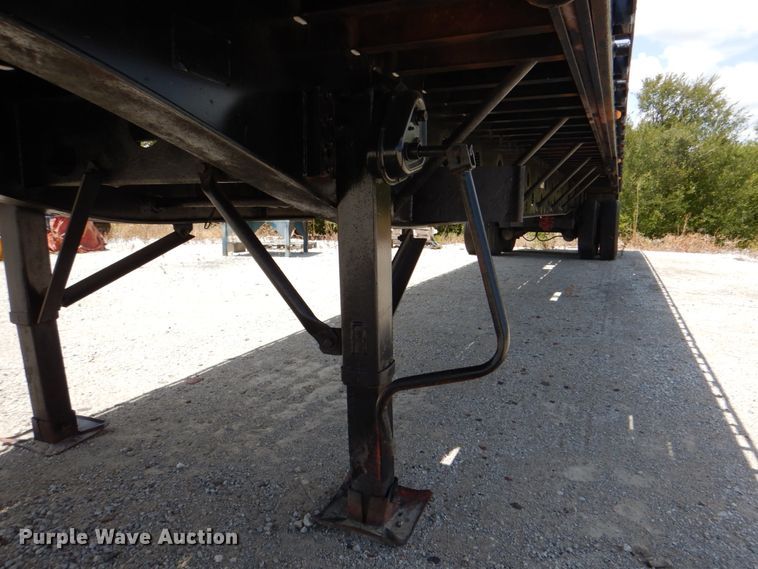 image for item DH5262 1998 Transcraft TL2000 flatbed trailer