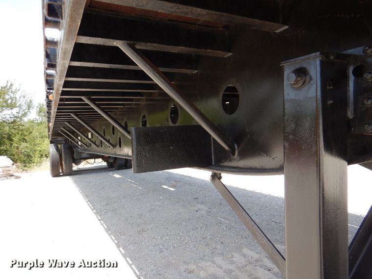 image for item DH5262 1998 Transcraft TL2000 flatbed trailer