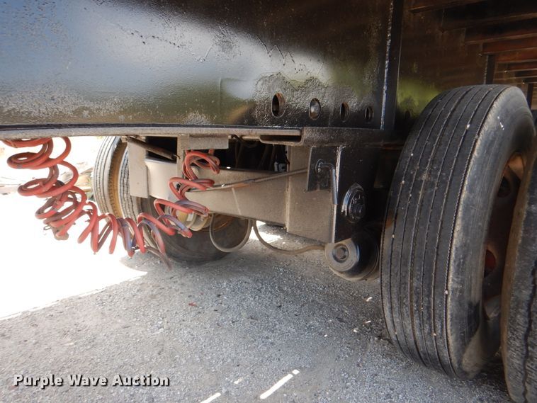 image for item DH5262 1998 Transcraft TL2000 flatbed trailer