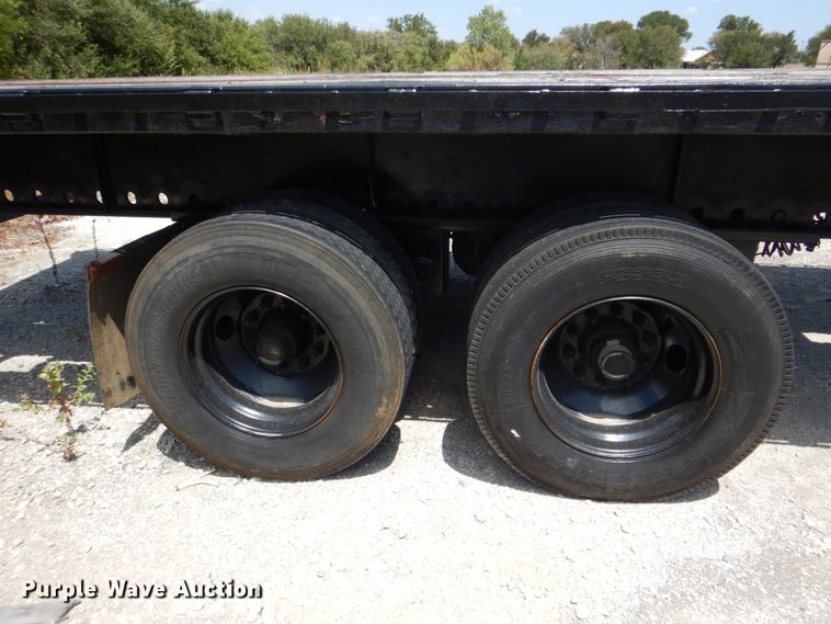 image for item DH5262 1998 Transcraft TL2000 flatbed trailer