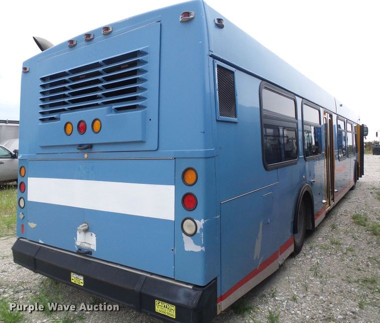 image for item DI0602 2001 New Flyer D40 LF coach bus