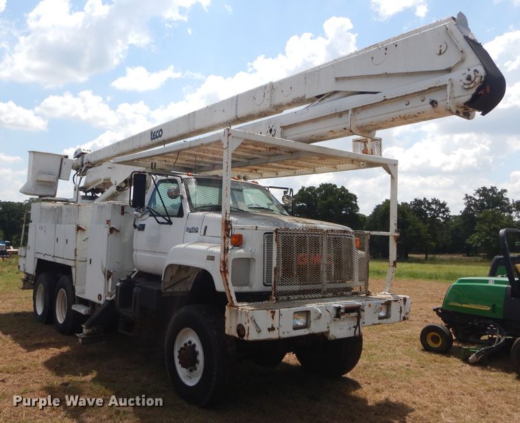 image for item DI1759 1994 GMC TopKick C6500 bucket truck